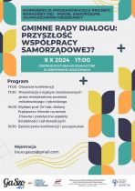 Konferencja "Gminne Rady Dialogu: Przyszłość Ws